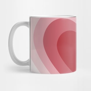 Pink Hearts Mug